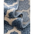 thumbnail image 6 of Unique Loom Trellis Collection Area Rug - Philadelphia (9' x 12' 2" Rectangle Light Blue/Beige), 6 of 13