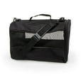 Vibrant Life Small Guaranteed on Board SoftSided Pet Carrier, Black