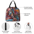 thumbnail image 5 of Lsque Fantasy Colorful Beast Pattern Lunch Bag Women/Men Insulated Lunch Box,Small Leakproof Cooler Food Lunch Containers Reusable High Capacity Lunch Tote Bags, 5 of 6