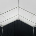 thumbnail image 6 of 27ft Canopy Replacement Cover - Heavy Duty Polyethylene Top - Fits 27x18ft Canopies - Drawstring Design - Outdoor Protection for Parties & Events, 6 of 8