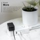 thumbnail image 5 of Power Strip GE 81597 con 2 salidas y 3 puertos USB de 6 pies, color blanco, 5 of 6