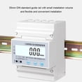 thumbnail image 3 of Riwesomey Medidor de energía inteligente blanco: solución inteligente para monitorear el medidor de energía eléctrica Equipos de laboratorio e instrumentos científicos Pantalla única 100A, 3 of 6