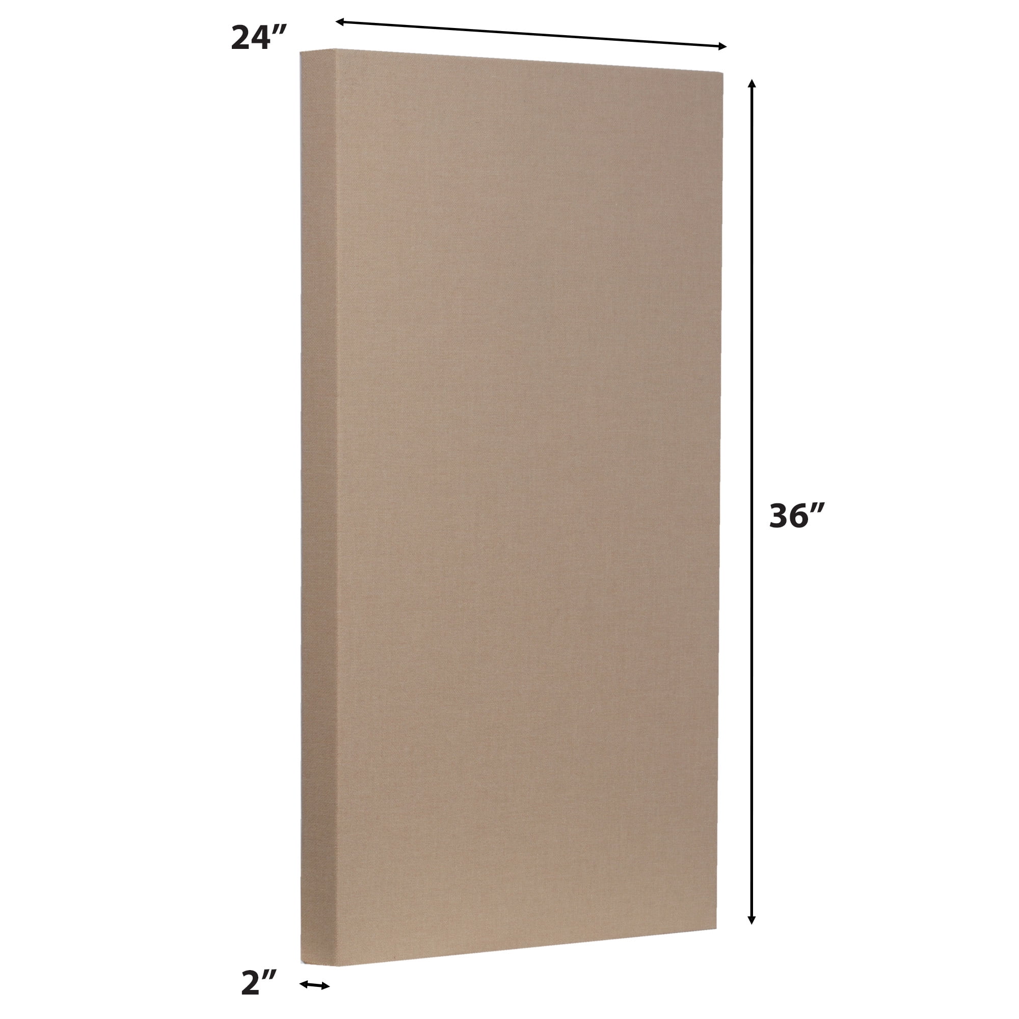 ATS Acoustics Hardened Edge Fire Rated Professional Studio Quality Acoustic Panel 24x36x2