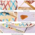 thumbnail image 3 of Manta de playa, manta de picnic, mantel de 200 x 200, para exteriores, impermeable, sin arena, manta de camping, lavable, aislante, plegable, para playa, camping, jardín, playa, 3 of 4