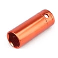thumbnail image 5 of Aluminum Orange Wheel Socket Key Tool For Wheel Lug Nuts Hex 19mm 3/4", 5 of 7