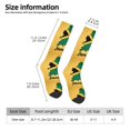 thumbnail image 3 of Women's Knee High Socks Jamaica Art Thermal Soft Knee Long Socks, 3 of 7