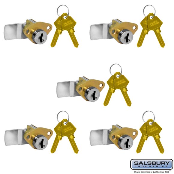 Cerradura de repuesto Salsbury Industries 2290-5 para puerta de buzón