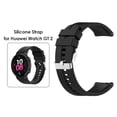 thumbnail image 1 of Correa de Silicona para Huawei Watch GT 2 42mm Samsung Galaxy Watch 3 (Negro), 1 of 7
