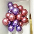 thumbnail image 3 of 20pcs 5/10/18 Pulgadas Metal Cromo Oro Rosa Globos De Látex Púrpura Decoración De Fiesta De Cumpleaños Boda Año Nuevo Decoraciones, 3 of 4