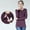 Red, variant on Women's Maternity Nursing Tops Solid Color Casual Soft Comfy Round Neck Long Sleeve T-Shirt Fashion Cotton Lift-Up Nursing Top,Maternity Tops for Breastfeeding Black XL