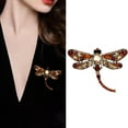 thumbnail image 2 of Broche Élégante en Strass pour Femmes, Accessoire de Mode, Foulard, Robe, Chapeau, Décoratif, 2 of 9