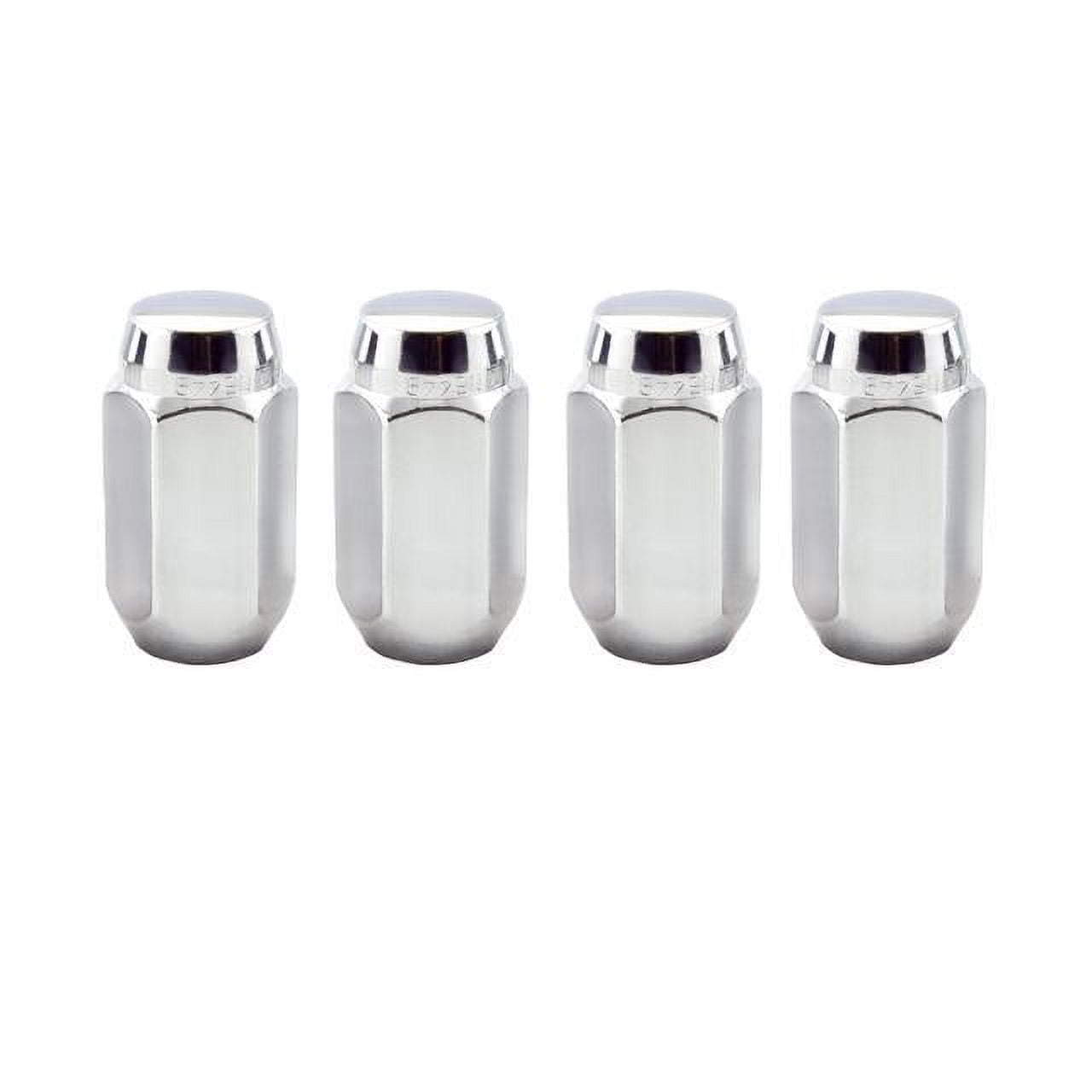 Mcgard 64069 Chrome Cone Seat Lug Nut Set, (Set Of 4) Fits select: 2015-2022 FORD F150, 2013-2022 RAM 1500