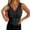 Black, variant on Arlun Plus Size Womens Sleeveless Tank Tops 2026 Elegant Solid Color Scallop Trim V-Neck Vest Top Summer Casual Lightweight Comfortable Basic Tee Shirts for Daily Wear Yellow XL
