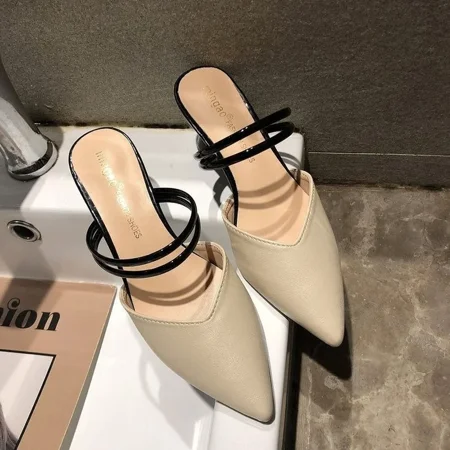 

Outside Slides Job Sexy Pointed Toe Heeled Shoes Women s Slippers and Ladies Sandals Off White Mules Sale H Sandal Top Designs Y