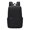 Black, variant on Solid Color Small Backpack Water Resistant Nylon Casual Daypack For Men Women Orange 15.35x9.84x5.51 Inches