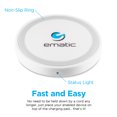 thumbnail image 2 of Ematic Wireless Charging Pad for Android and iPhone - MWCH1500, 2 of 8