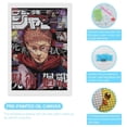 thumbnail image 3 of Diamond Art Kits for Adults Jujutsu Kaisen Diamond Art Gem Art Painting Full Drill Round Art Gem Painting Kit for Home Wall Decor Gifts 16"x20", 3 of 7