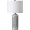 thumbnail image 1 of Ren-Wil LPT716 Camden Table Lamp, Silver & white - Small, 1 of 1