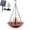 Pink, variant on Hanging Bird Feeder Outdoor Garden Solar Powered Fountain Birdbath, Three Tier Cascade Water Pump Basin Station for Attracting Wild Hummingbirds, Backyard Decoration Apparel