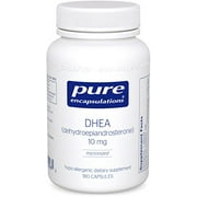 UPC 766298000985 product image for Pure Encapsulations - DHEA (Dehydroepiandrosterone) 10 mg - Micronized Hypoaller | upcitemdb.com
