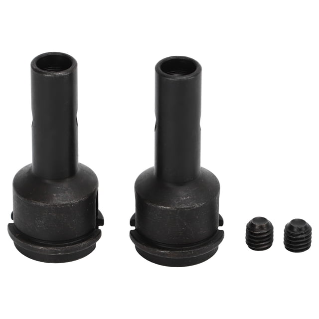 2 uds RC ejes de rueda trasera acero de alta precisión eje de rueda reemplazo para ARRMA 6S para Mojave 1/7 para Kraton 1/8 negro