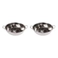 thumbnail image 1 of Yuarrent de frotamiento de acero inoxidable, utensilios de cocina de buena conducción, espacio dividido de categoría alimentaria 3, amplia 32cm 2Conjunto, 1 of 1