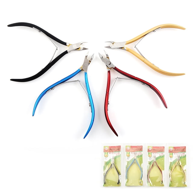 Herramientas para uñas de acero inoxidable color D501 tijeras para piel muerta cortaúñas alicates profesionales para manicura para piel muerta