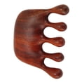 thumbnail image 1 of Peine de Masaje del Cuero Cabelludo, Cabeza Redonda Liviana Alivia El Tensión de Sándalo Peine para el Cúello, 1 of 7