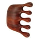 thumbnail image 1 of Peine de Masaje del Cuero Cabelludo, Cabeza Redonda Liviana Alivia El Tensión de Sándalo Peine para el Cúello, 1 of 7