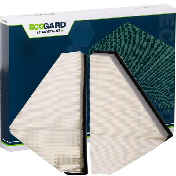 ECOGARD XA12105K Premium Engine Air Filter Fits 2014-2021 Jaguar F-Type, Left and Right