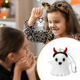 thumbnail image 5 of BNNG Halloween Keychains Bulk, 3D Shaped Pumpkin Ghost Skull Head Halloween Keychain Accessories For Adults Halloween Party Supplies, Halloween Party Decoration, 5 of 5