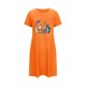 thumbnail image 5 of Camisón corto de talla grande para mujer, camisón de manga corta con estampado de pecho a la moda, camisón para mujer, 5 of 7