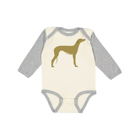 

Inktastic Greyhound Gift Baby Boy or Baby Girl Long Sleeve Bodysuit