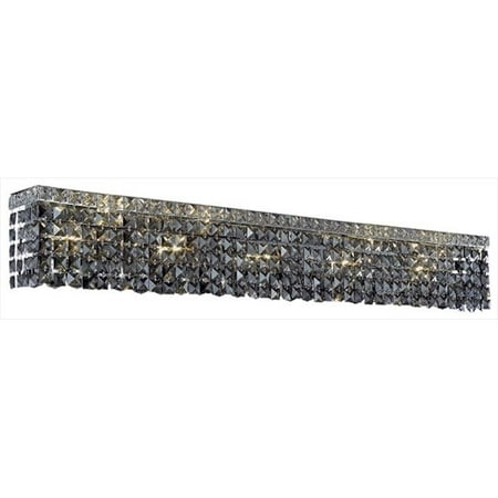 

Elegant Lighting 2033W44C-SS-RC 44 L x 4.5 W x 6.25 H in. Maxim Collection Wall Sconce - Royal Cut- Chrome Finish