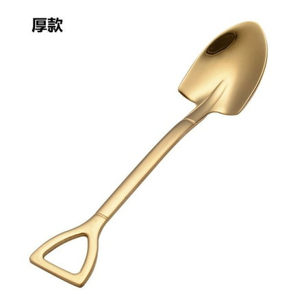 

Stainless Steel Coffee Spoon Retro Shovel Spoon Ice Cream Creative Tea Spoon Tableware Bar Tool Cutlery Set Spoon