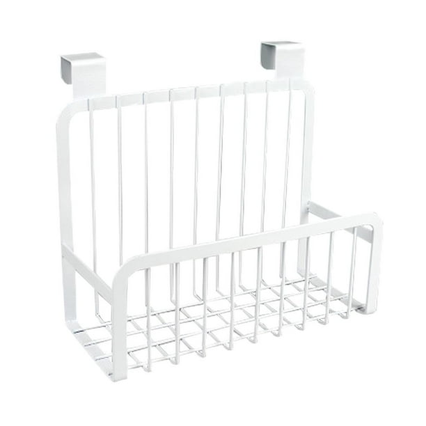 Detrás De La Puerta Cesta De Almacenamiento Gabinete Colgante Cesta Colgante De Almacenamiento Colgante De Puerta Sin Perforaciones Con Hierro Forjado Hueco Para Dormitorio Doméstico Sweethay HA016522-00