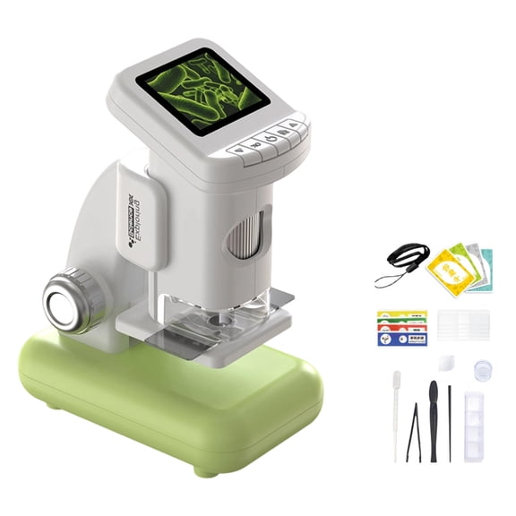 Tizuqe Kids Children Exploration Microscope Portable Design Expandable Memory Capacity