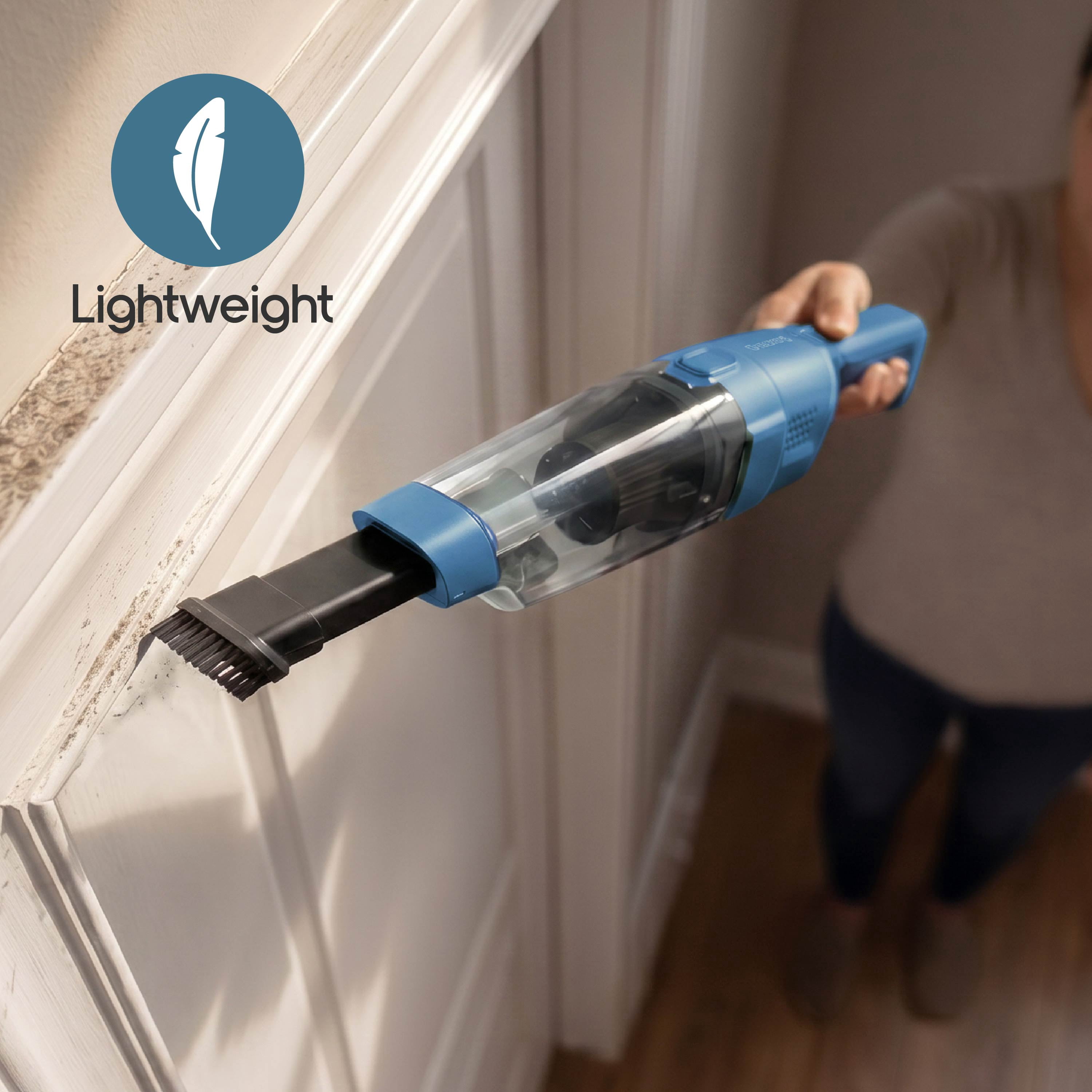 IonVac PowerMax Hand Vacuum, 5V Cordless Handheld Vacuum Cleaner with Multiple Attachments, Model #30836