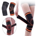 thumbnail image 2 of Knee Sleeve Clearance,Compression Fit Support -for Joint Pain and Arthritis Relief, Improved Circulation Compression - Wear Anywhere - Single, 2 of 7