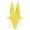 Yellow, variant on Sngxgn Womens Swimsuits Training Swimwear Bathing Suits(Blue,XL)