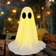 thumbnail image 4 of Uuiauoio Glowing Halloween Ghost Yard Decoration with LED Light and Timer, Outdoor Porch Decor for Haunted House, Front Yard, and Spooky Party Display,Halloween Ghost Decoration Front Porch, 4 of 6