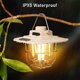 thumbnail image 4 of Linterna de camping CHAO recargable beige lámpara LED retro USB C luz cálida y natural, 4 of 5