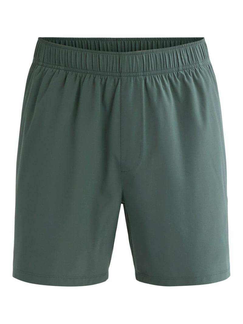 Athletic Works Men's and Big Men's Woven Running Shorts, 6