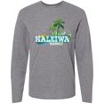 thumbnail image 3 of Inktastic Haleiwa Hawaii Vacation Long Sleeve T-Shirt, 3 of 5