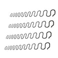 thumbnail image 3 of Tnarru 4 Pcs Ressort de Canapé Rembourrage Matériel Résilient Accessoires Flexibles Remplacement Maison pour Fixer Canapé pour Chaise 70 cm, 3 of 8
