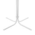 thumbnail image 4 of Crosley Furniture Griffith Table Bistro Rétro en Métal pour l'Extérieur en Satin Blanc, 4 of 7