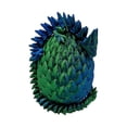 thumbnail image 2 of Figura Fidget con forma de huevo de dragón sorpresa de ZZ LIFE con dragón articulado, 2 of 7