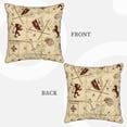 thumbnail image 3 of ZNDUO Medieval Knight Shield Throw Pillows, Throw Pillows for Couch-Indoor Decorative Pillows,18"x18", 3 of 8