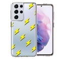 thumbnail image 1 of MUNDAZE for Samsung Galaxy S21 Ultra Electric Lightning Bolts Design Double Layer Phone Case Cover, 1 of 3