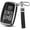 Black, variant on Key Fob Cover Compatible with Range Rover LR4 Sport Evoque Jaguar XF XJ XJL F-Pace Keychain Case Holder Protector,Black